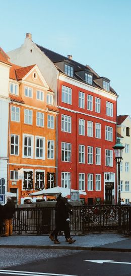 Nyhavn, Copenhagen K, days Denmark Wallpaper 1080x2280