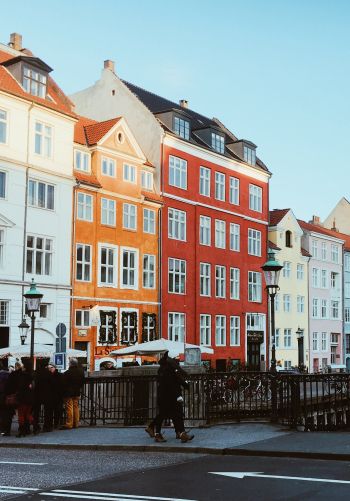Nyhavn, Copenhagen K, days Denmark Wallpaper 1668x2388