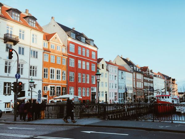 Nyhavn, Copenhagen K, days Denmark Wallpaper 1024x768