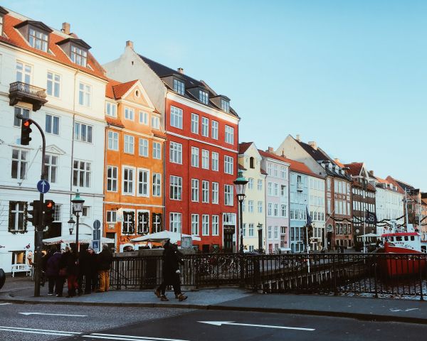 Nyhavn, Copenhagen K, days Denmark Wallpaper 1280x1024