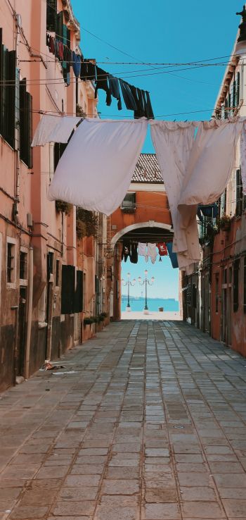 Обои 720x1520 столичный город Венеция, Италия