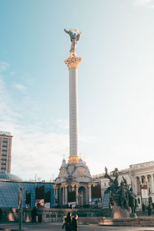 Обои 640x960 Киев, Украина
