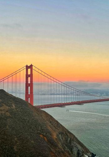 San Francisco, USA, golden gate Wallpaper 1640x2360