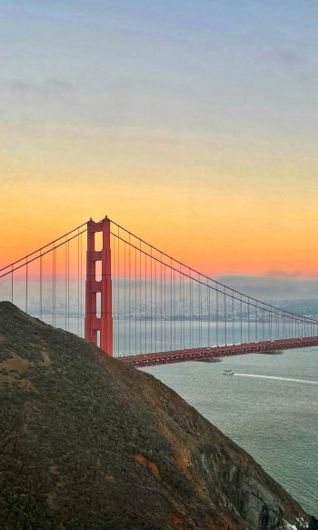 San Francisco, USA, golden gate Wallpaper 1200x2000