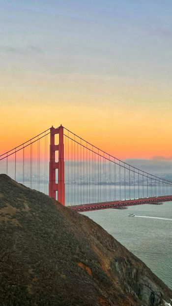 Обои 640x1136 Сан-Франциско, США, золотые ворота