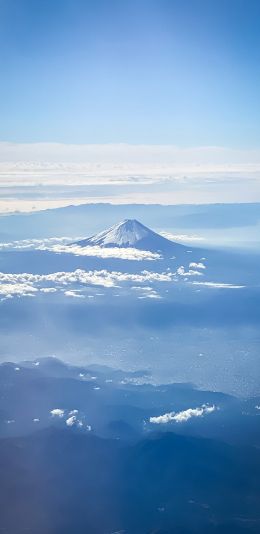 mountain, volcano Wallpaper 1440x2960