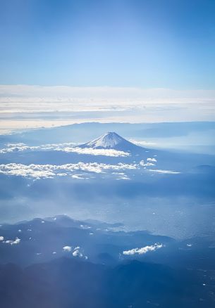 mountain, volcano Wallpaper 1640x2360