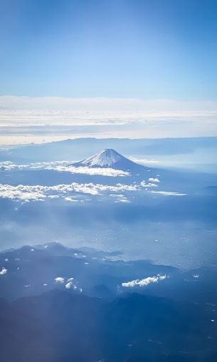 mountain, volcano Wallpaper 1200x2000