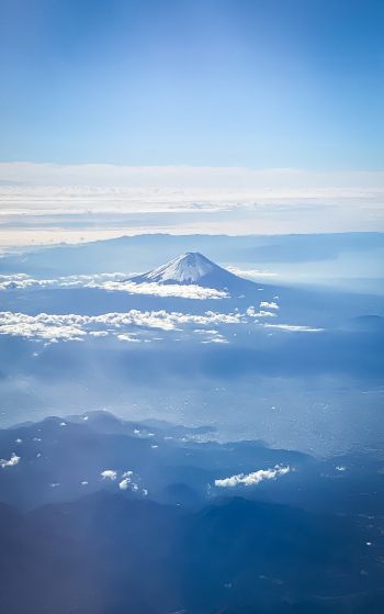 Обои 1752x2800 гора, вулкан