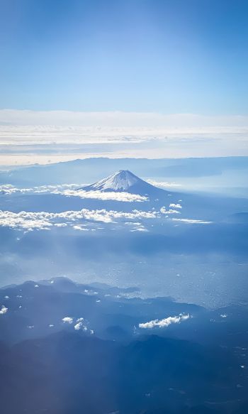 Обои 1200x2000 гора, вулкан