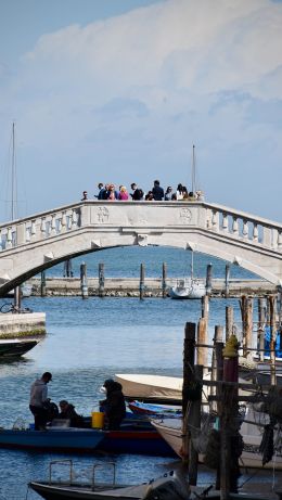 Chioggia, metropolitan city of venice, Italy Wallpaper 640x1136