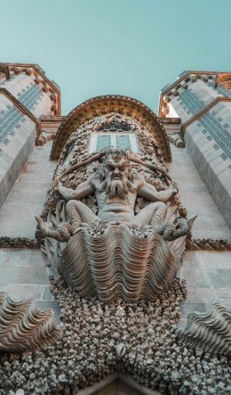 Pena Palace, Sintra, Portugal Wallpaper 600x1024