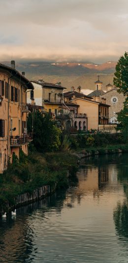 Rieti, Province of Rieti, Italy Wallpaper 1080x2220