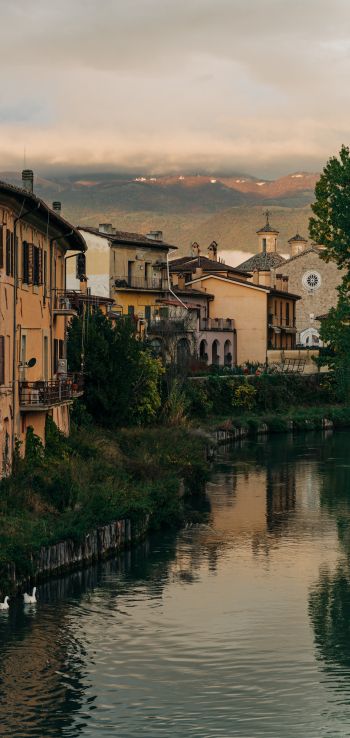 Rieti, Province of Rieti, Italy Wallpaper 1080x2280