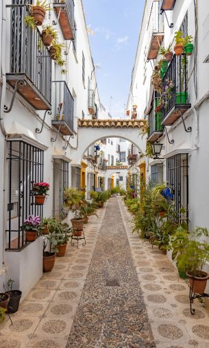 Cordova, Spain, city street Wallpaper 1200x2000