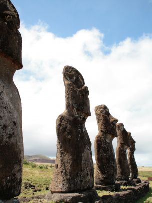 Easter Island, Chile Wallpaper 1536x2048