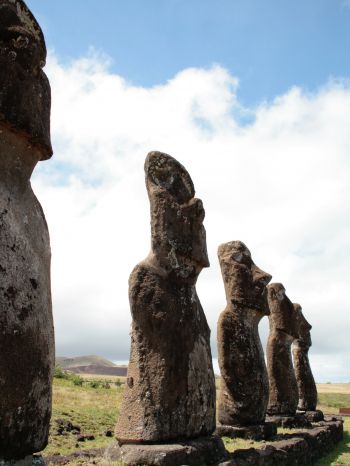 Easter Island, Chile Wallpaper 1620x2160