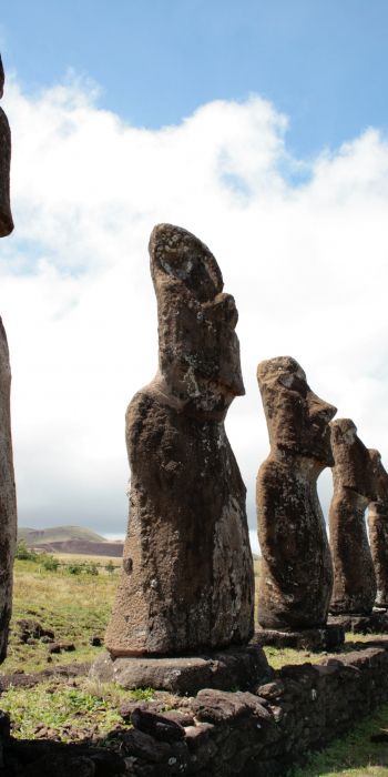Easter Island, Chile Wallpaper 720x1440