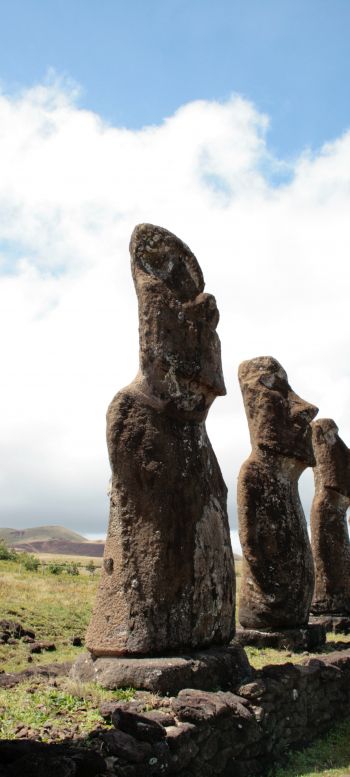 Easter Island, Chile Wallpaper 720x1600