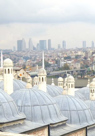 Istanbul, Turkey, palace Wallpaper 1668x2388