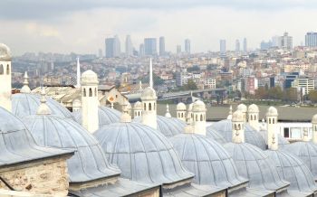 Обои 2560x1600 Стамбул, Турция, дворец