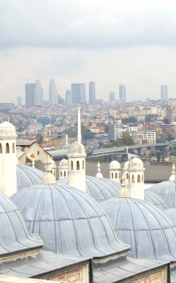 Обои 1600x2560 Стамбул, Турция, дворец