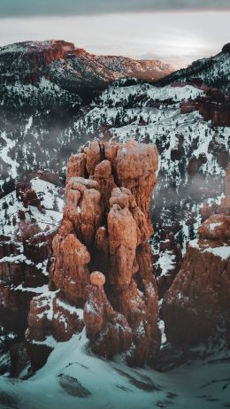 Bryce Canyon National Park, Utah, USA Wallpaper 1440x2560