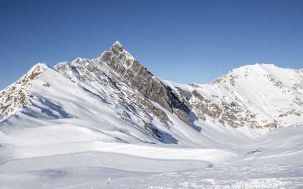winter mountains, mountain ranges Wallpaper 2560x1600