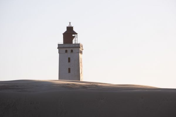 Lighthouse Rubjerg Knude, Denmark Wallpaper 6240x4160