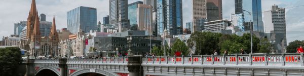 Melbourne, Australia Wallpaper 1590x400