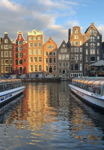 Amsterdam, The Netherlands Wallpaper 1640x2360