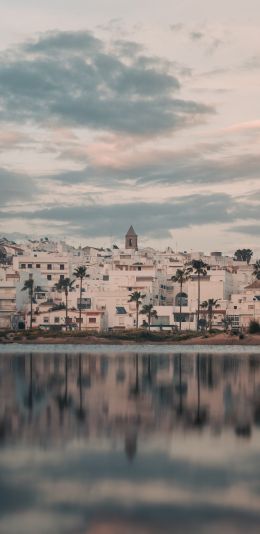 Spain, city view Wallpaper 1080x2220