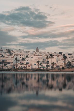 Spain, city view Wallpaper 640x960