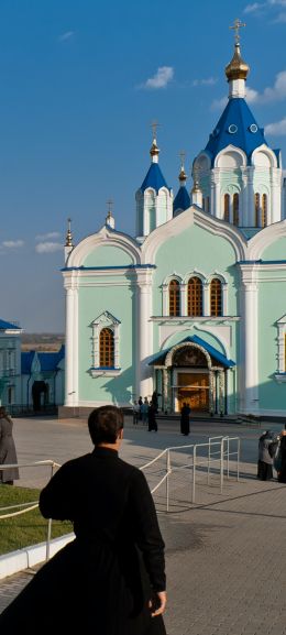 Обои 720x1600 русская церковь, православие