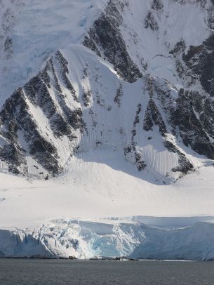 Antarctica, eternal glaciers Wallpaper 1668x2224