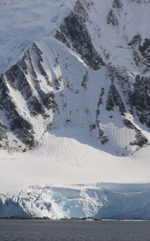 Antarctica, eternal glaciers Wallpaper 1600x2560