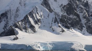 Обои 2560x1440 Антарктида, вечные ледники