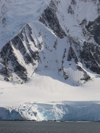 Antarctica, eternal glaciers Wallpaper 1536x2048