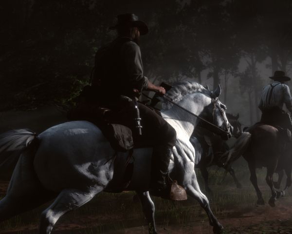 Обои 1280x1024 Red Dead Redemption 2, дикий запад