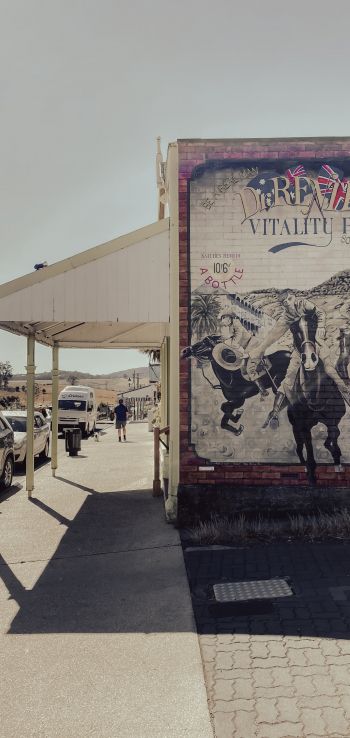 Sheffield Tasmania, Australia Wallpaper 1080x2280
