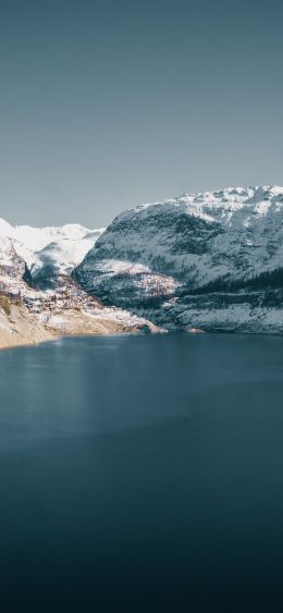 Tin, France, mountains Wallpaper 1080x2340