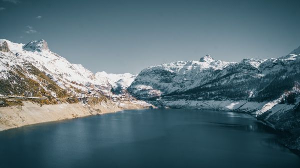 Tin, France, mountains Wallpaper 3840x2160