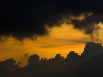 clouds, sunset Wallpaper 800x600