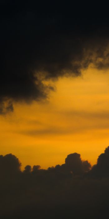 clouds, sunset Wallpaper 720x1440