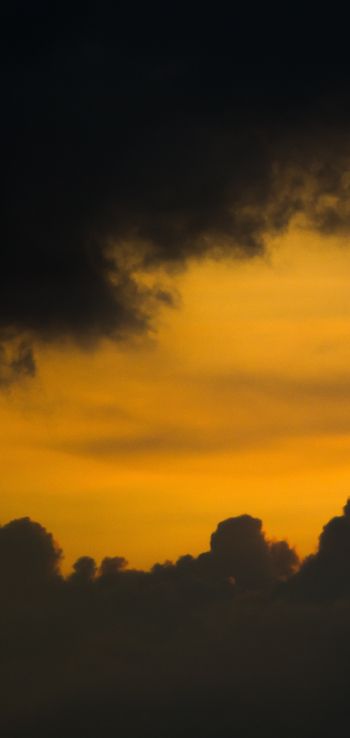 clouds, sunset Wallpaper 1440x3040