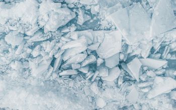 Обои 1920x1200 белоснежный лед, таяние льда