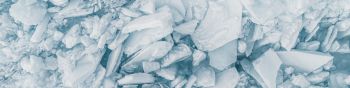white ice, melting ice Wallpaper 1590x400