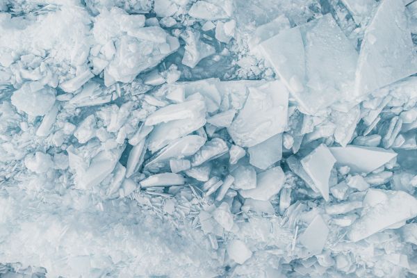 white ice, melting ice Wallpaper 4000x2667