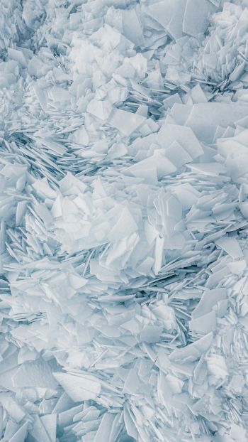 ice, snowflakes Wallpaper 1440x2560