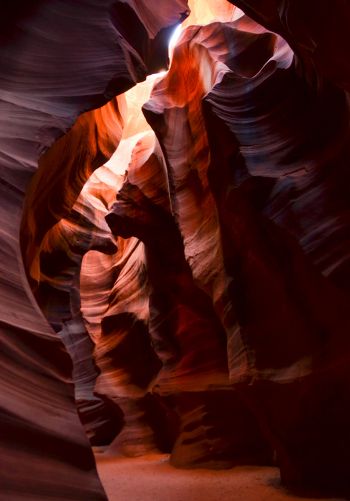 Antelope Canyon, Arizona, USA Wallpaper 1668x2388